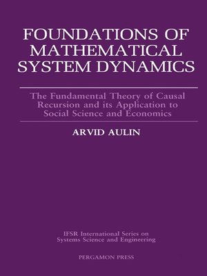 cover image of Foundations of Mathematical System Dynamics